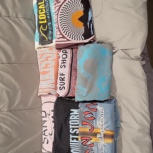 8 shore type tshirts size large